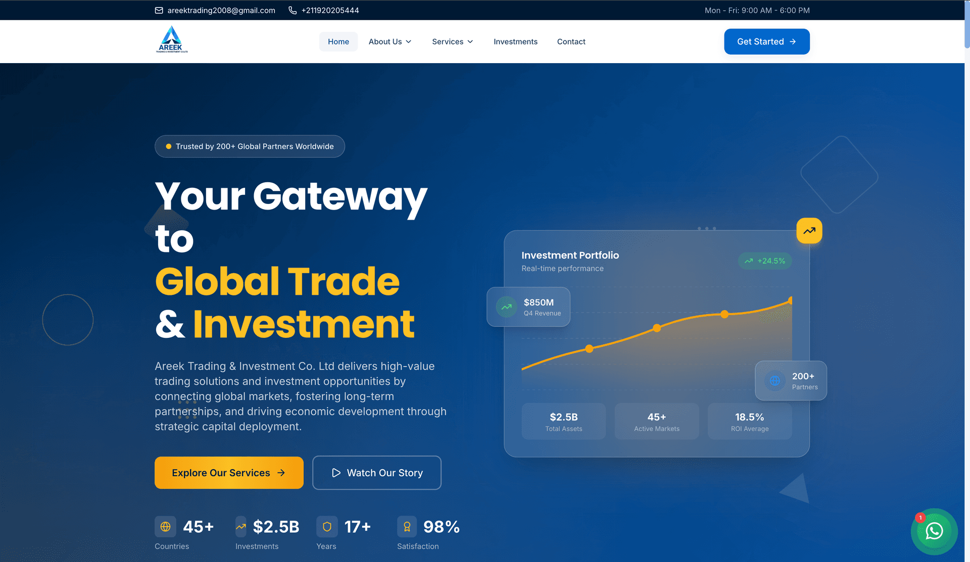 Areek Trading & Investment cover