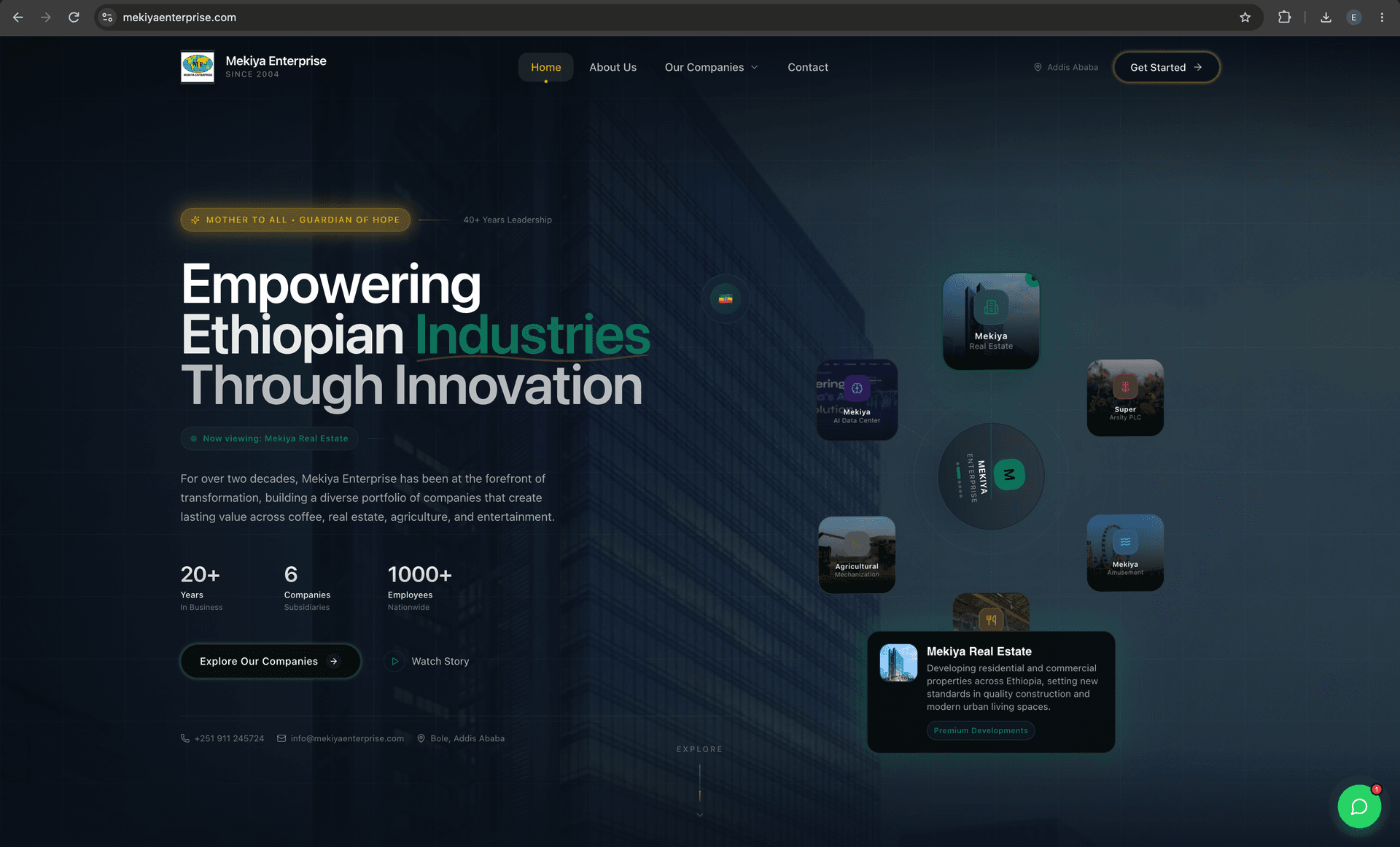 Mekiya Enterprise cover