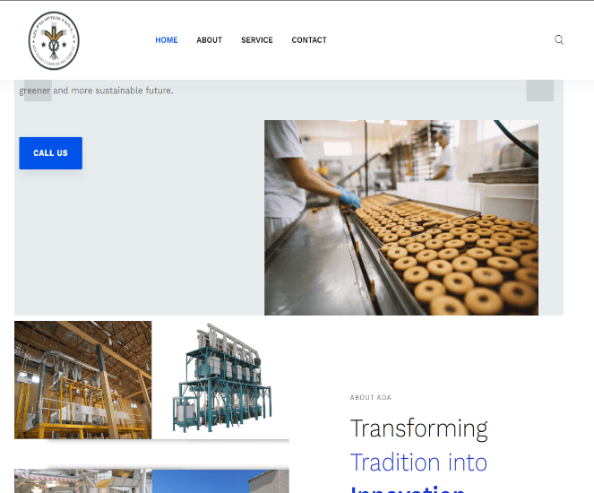 landing page website