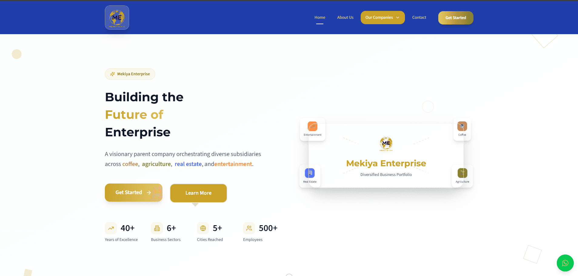 landing page website