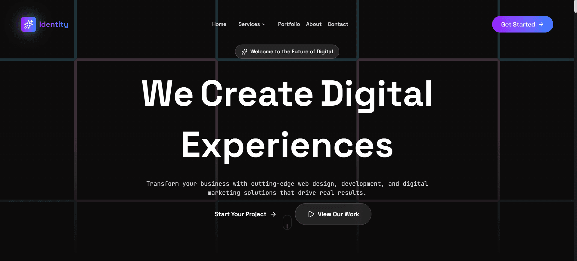 Identity Studios – Creative Digital Agency Template